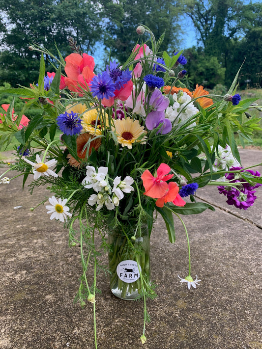 Quart Arrangement at Market